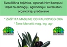 Zelene knjižnice - Predavanje "Zaštita masline od paunovog oka"